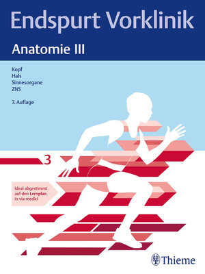 cover image of Anatomie III: Skript 3 Kopf; Hals; Sinnesorgane; ZNS